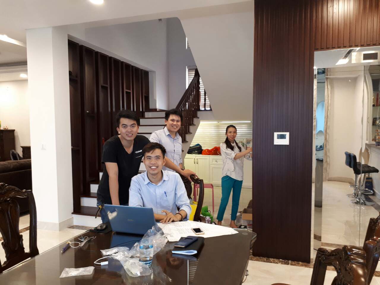 Sưởi sàn Etherma tại biệt thự Mr Chau