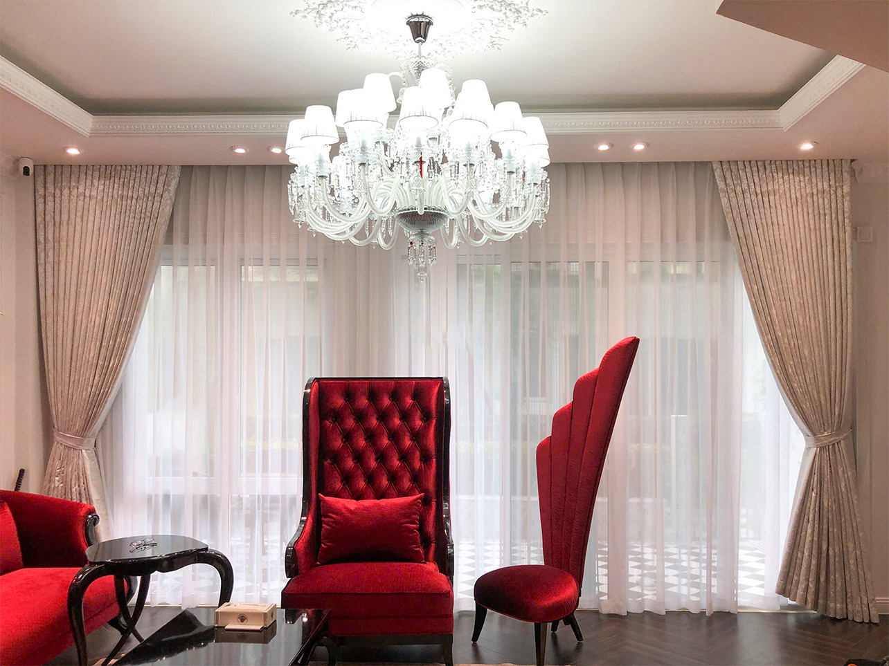 Rèm biệt thự Park City: Tinh Hoa Vật Liệu Nhập Khẩu