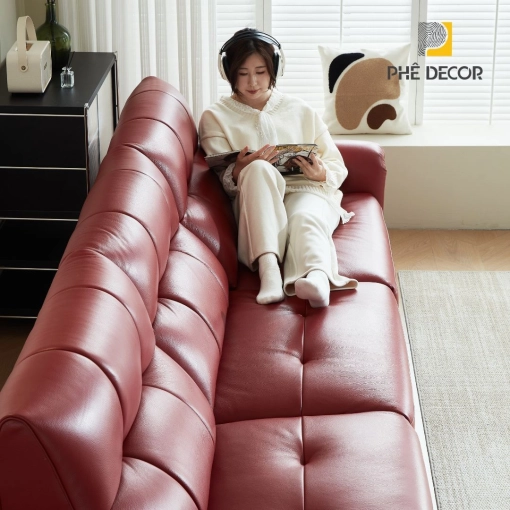 Vật Liệu Vì Sức Khỏe: Da Bò Thật và Đệm Than Tre Kháng Khuẩn
