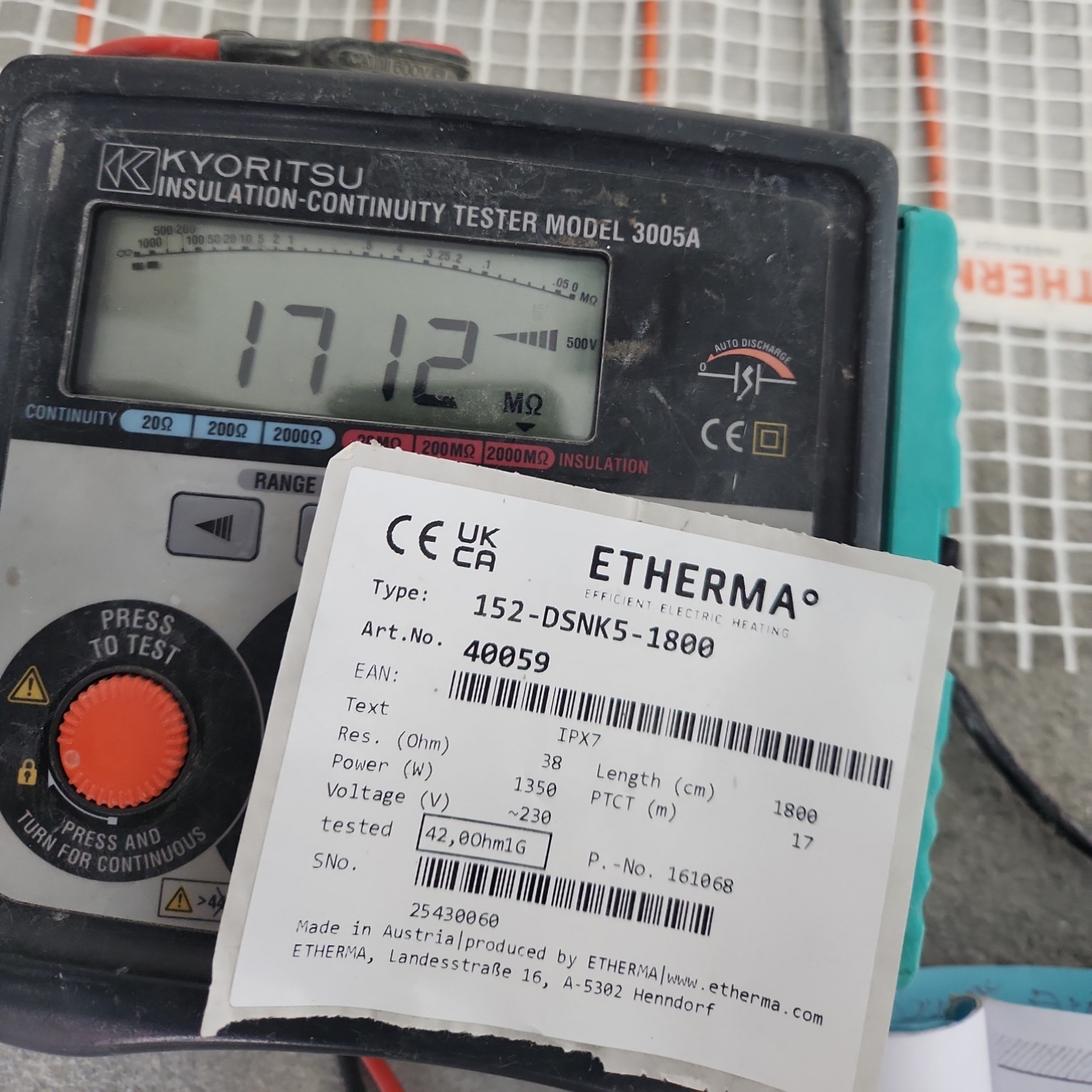 Dự án sưởi sàn Etherma tại Biệt thự Hải Âu