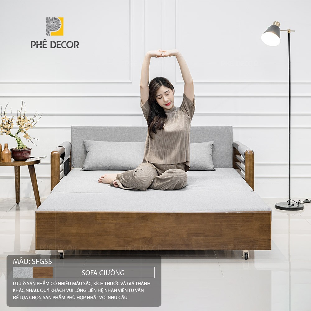 Sofa Giường cao cấp Edo Luxury SFG55L là phiên bản nâng cấp