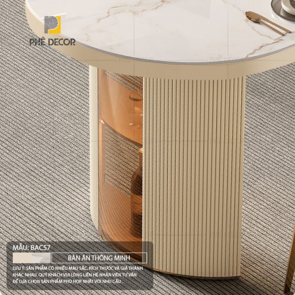 Bàn đảo bếp kết hợp bàn ăn Artemis BAC57 - Ảnh 6
