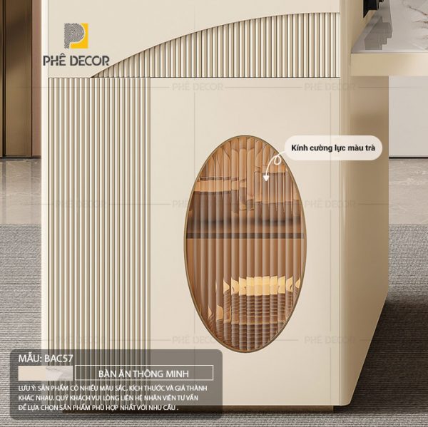 Bàn đảo bếp kết hợp bàn ăn Artemis BAC57 - Ảnh 7