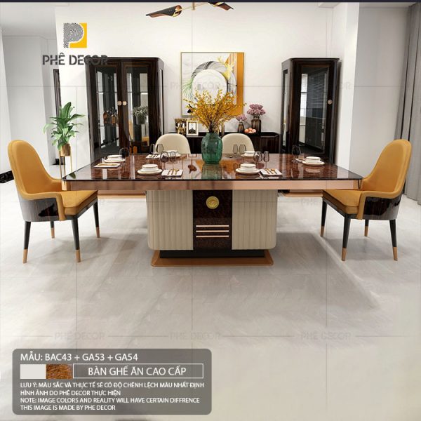 Adela BAC43 - Bàn Ăn Cao Cấp - Ảnh 4