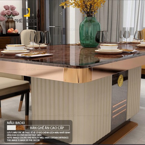 Adela BAC43 - Bàn Ăn Cao Cấp - Ảnh 10