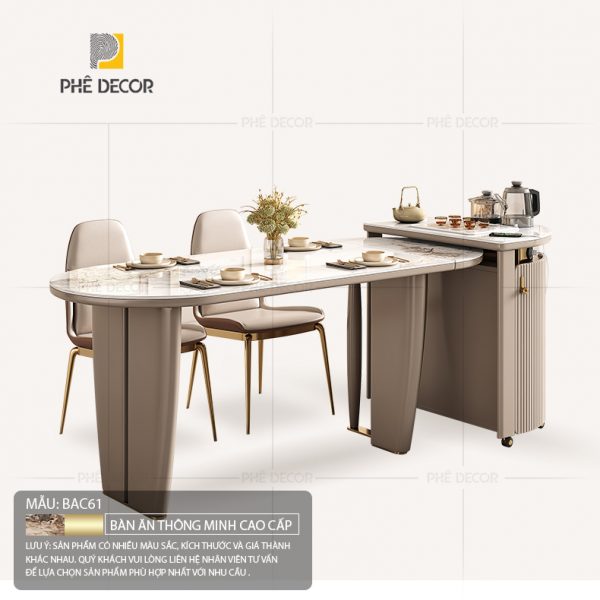 Bàn đảo bếp kết hợp bàn ănNatalia BAC61 - Ảnh 14