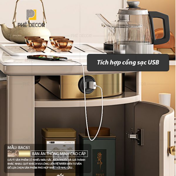 Bàn đảo bếp kết hợp bàn ănNatalia BAC61 - Ảnh 10