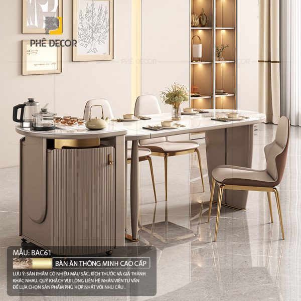 Bàn đảo bếp kết hợp bàn ănNatalia BAC61 - Ảnh 3