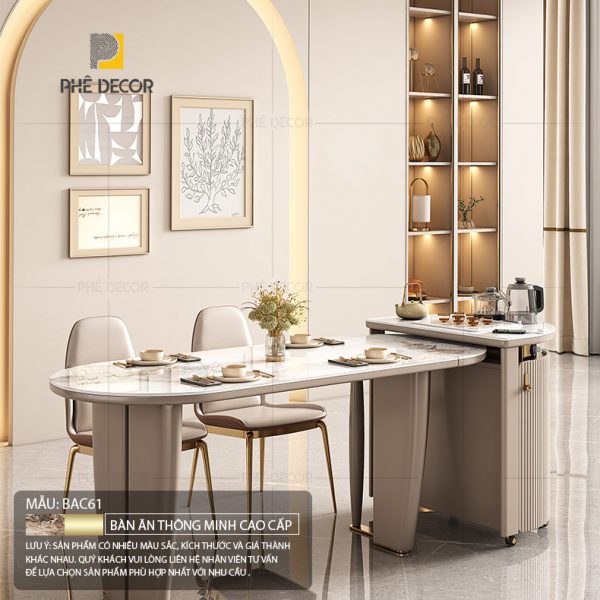 Bàn đảo bếp kết hợp bàn ănNatalia BAC61 - Ảnh 2