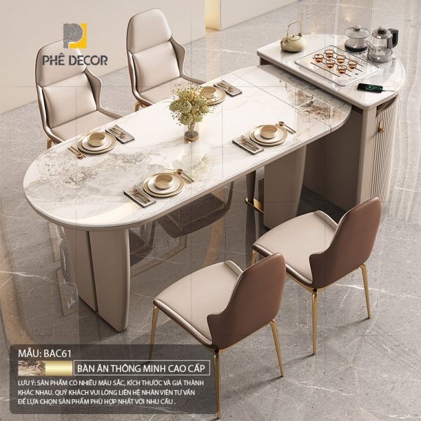 Bàn đảo bếp kết hợp bàn ănNatalia BAC61 - Ảnh 4