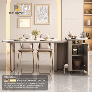 Bàn đảo bếp kết hợp bàn ănNatalia BAC61