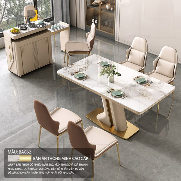 Bàn đảo bếp kết hợp bàn ăn Valerie BAC62 - Ảnh 3