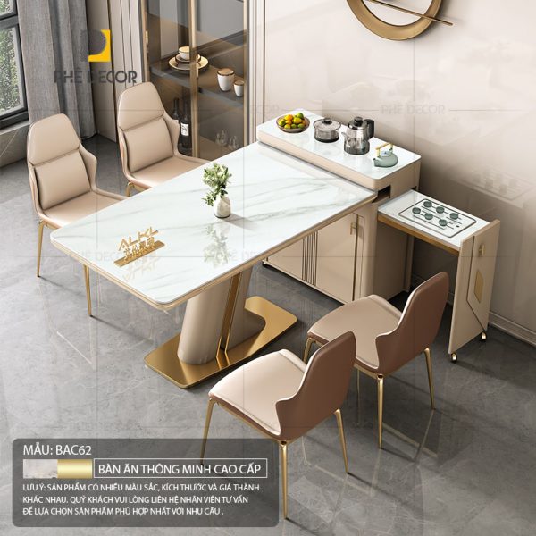 Bàn đảo bếp kết hợp bàn ăn Valerie BAC62 - Ảnh 13