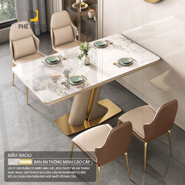 Bàn đảo bếp kết hợp bàn ăn Valerie BAC62 - Ảnh 6