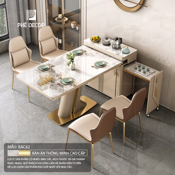 Bàn đảo bếp kết hợp bàn ăn Valerie BAC62 - Ảnh 7