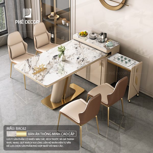 Bàn đảo bếp kết hợp bàn ăn Valerie BAC62 - Ảnh 8