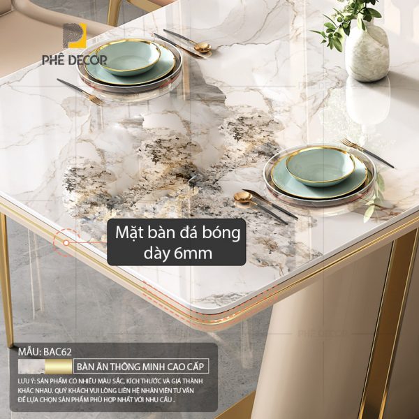 Bàn đảo bếp kết hợp bàn ăn Valerie BAC62 - Ảnh 4