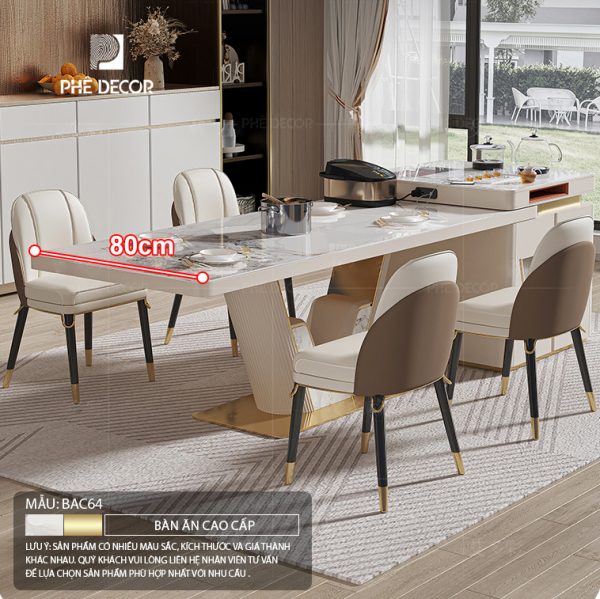 Bàn đảo bếp kết hợp bàn ăn Trudy BAC64 - Ảnh 5