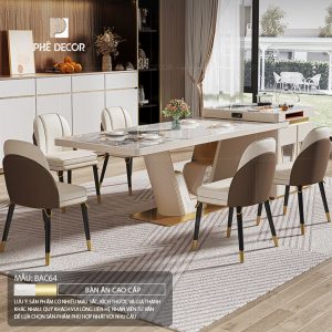 Bàn đảo bếp kết hợp bàn ăn Trudy BAC64