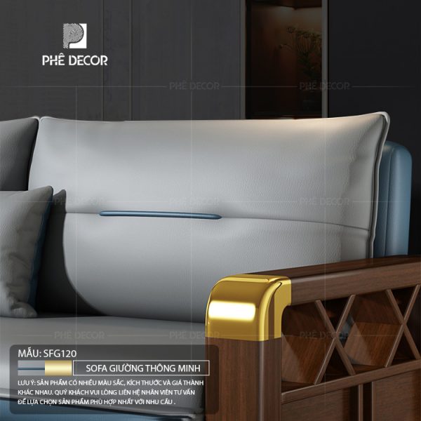 Sofa giường kéo Raymond SFG120 - Ảnh 4