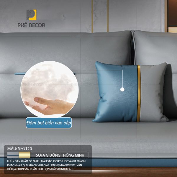 Sofa giường kéo Raymond SFG120 - Ảnh 7