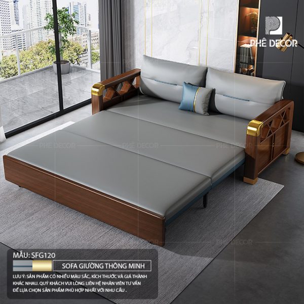 Sofa giường kéo Raymond SFG120 - Ảnh 5