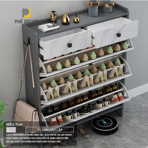 Tủ giày cửa lật