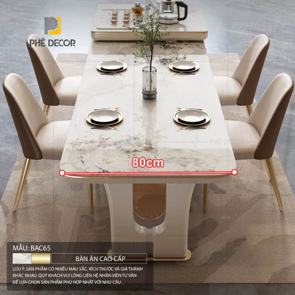Bàn đảo bếp kết hợp bàn ăn Nina BAC65 - Ảnh 5