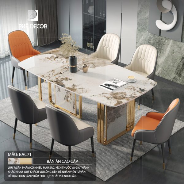 Sardinia BAC71 - Bàn Ăn Cao Cấp - Ảnh 2