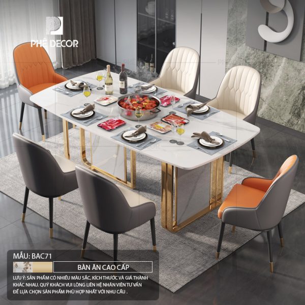 Sardinia BAC71 - Bàn Ăn Cao Cấp - Ảnh 3