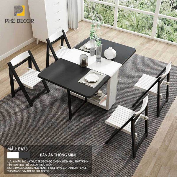 Bàn ăn gấp gọn thông minh Sevilla BA75 - Ảnh 5