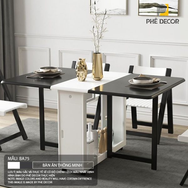 Bàn ăn gấp gọn thông minh Sevilla BA75 - Ảnh 4