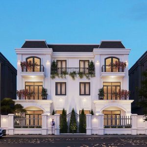 15 mẫu biệt thự tân cổ điển 3 tầng kiểu pháp ấn tượng nhất