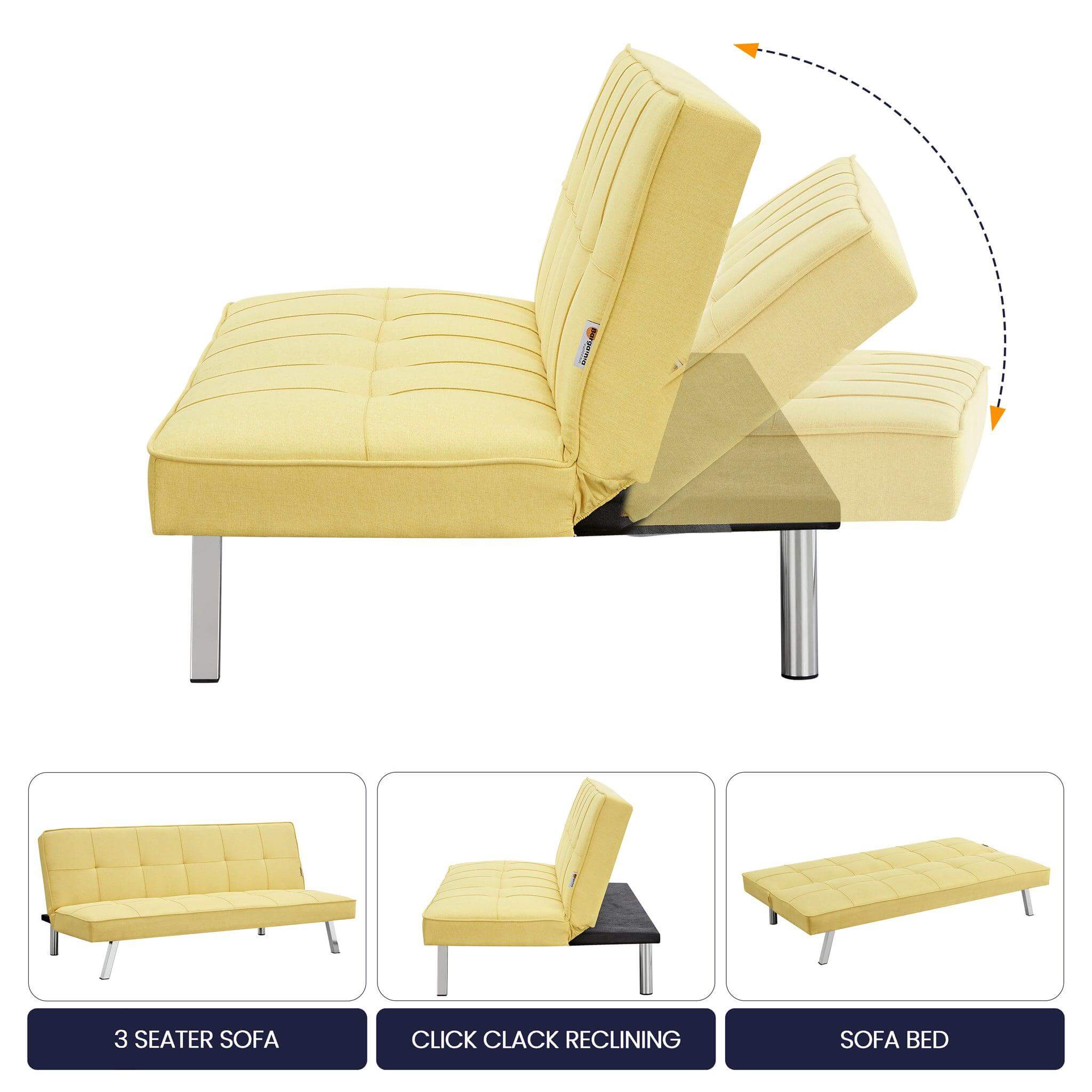 Cơ chế click-clack hoạt động dựa trên một bộ bản lề lò xo thông minh.