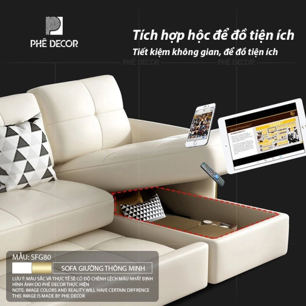 Sự tiện lợi này càng củng cố thêm lý do tại sao bạn nên cân nhắc khi tự hỏi có nên mua sofa giường không