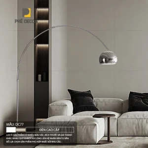Đèn cây điêu khắc (Sculptural Floor Lamps) là những chiếc đèn có hình dáng như một tác phẩm nghệ thuật