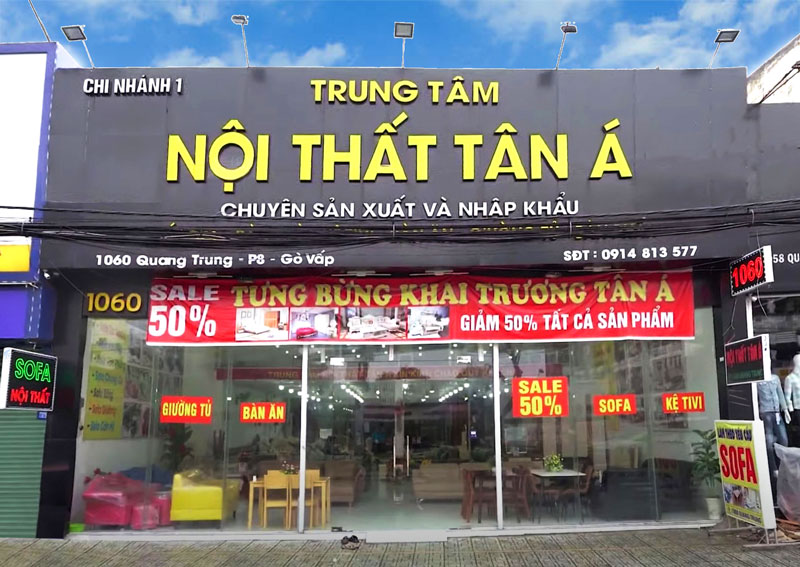 Nếu bạn đang tìm kiếm một địa chỉ bán ghế sofa giường có thể đáp ứng nhiều hạng mục nội thất khác, Tân Á là một lựa chọn đáng cân nhắc
