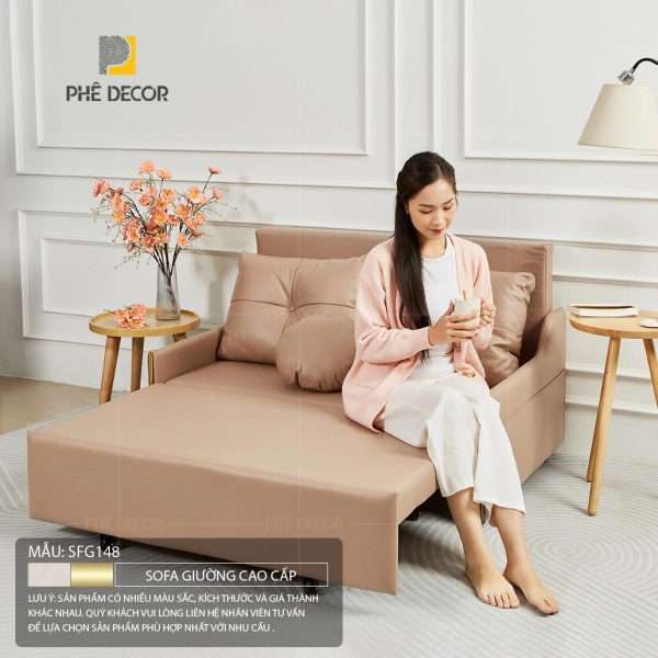 Ghế sofa kết hợp giường ngủ, hay còn gọi là sofa giường