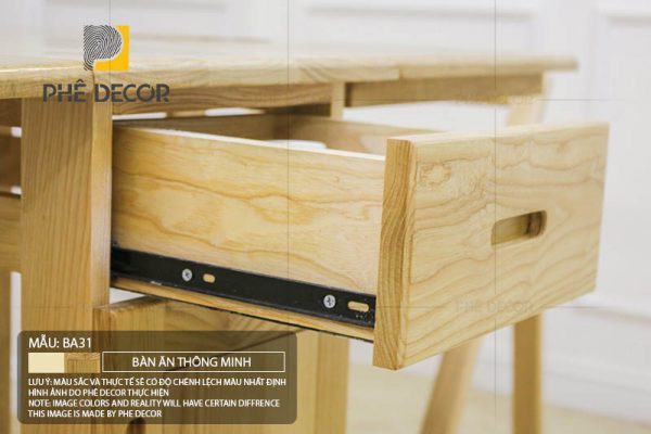 Bàn ăn gấp gọn thông minh Nora BA31 - Ảnh 3