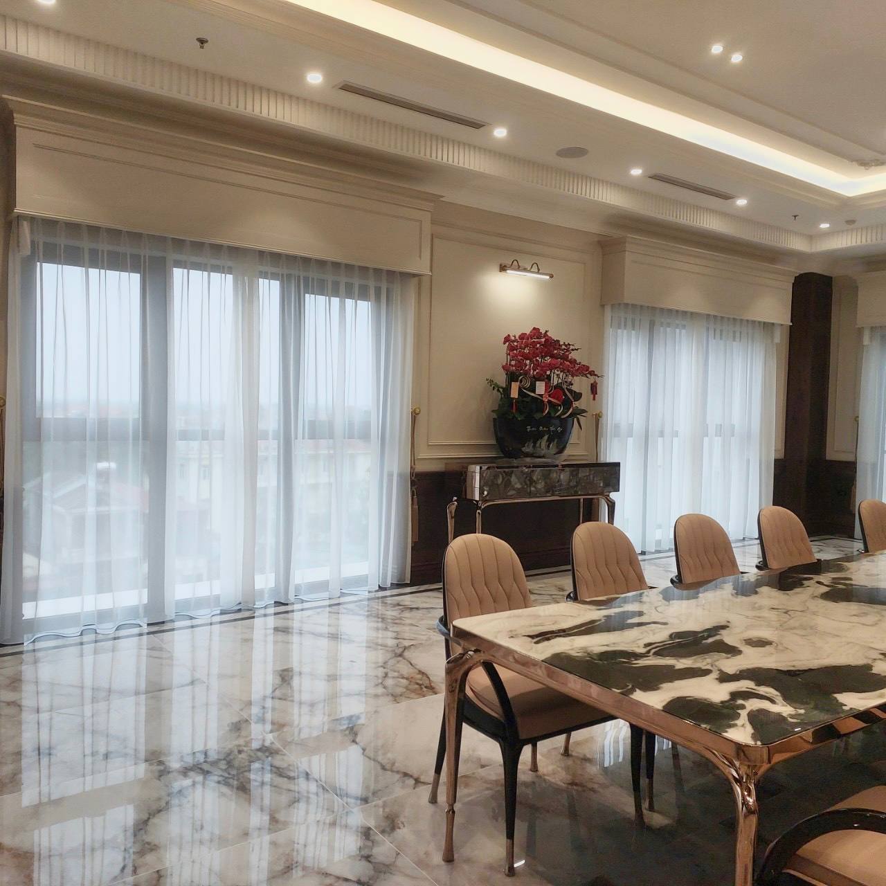 Rèm cửa biệt thự tại Hưng Yên