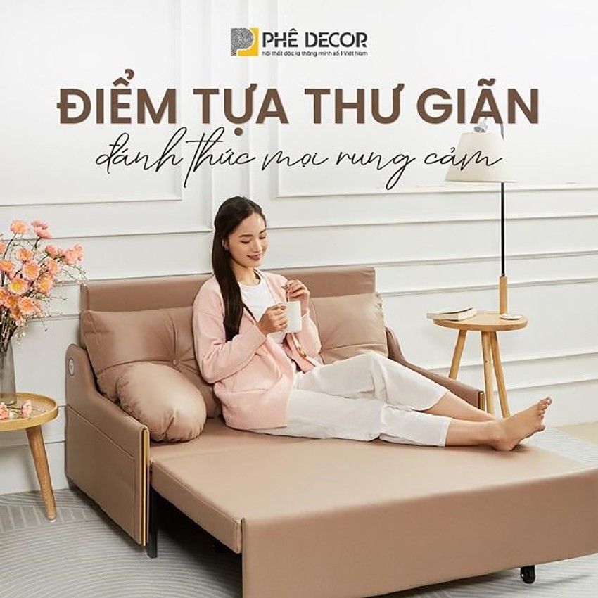 Phong cách là một tiêu chí quan trọng khi so sánh sofa giường khung gỗ và khung kim loại cho ngôi nhà của bạn