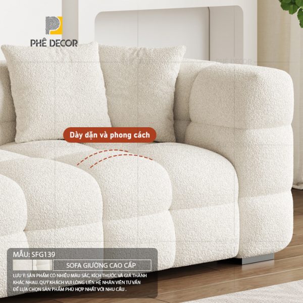 Sofa Giường Tự Động Diamond SFG139 - Ảnh 7