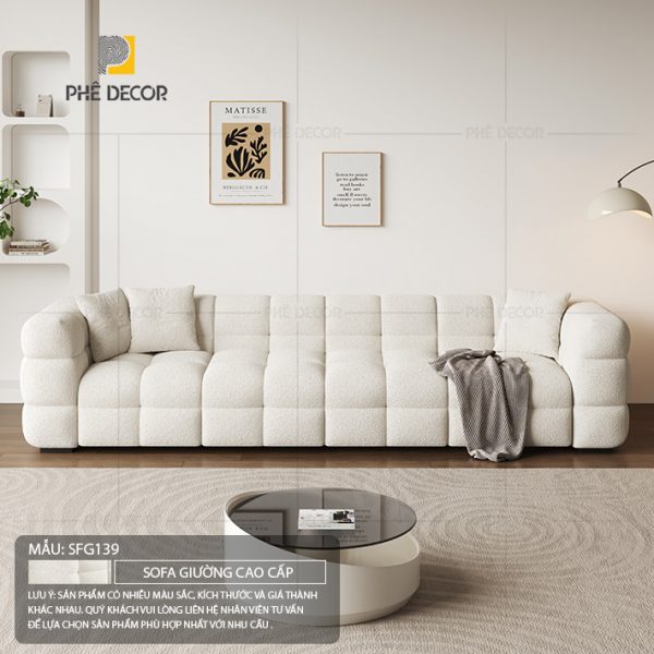 Sofa Giường Tự Động Diamond SFG139 - Ảnh 9
