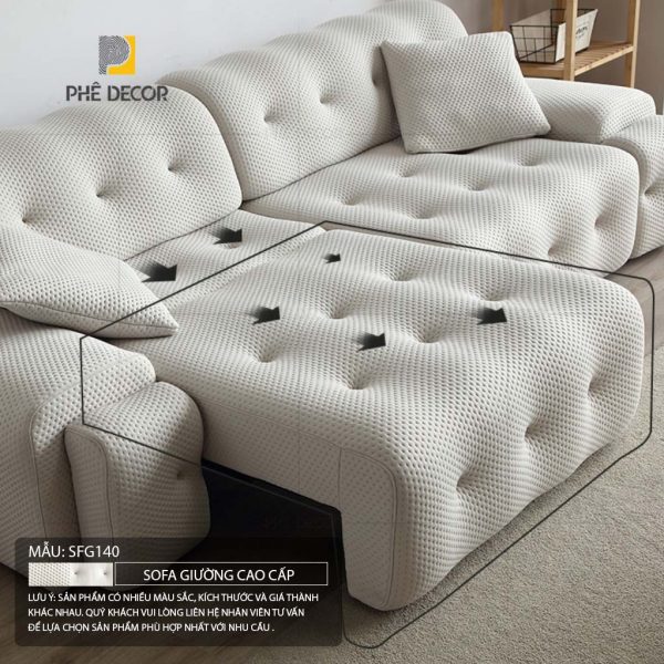 Sofa Giường Tự Động Medousa SFG140 - Ảnh 9