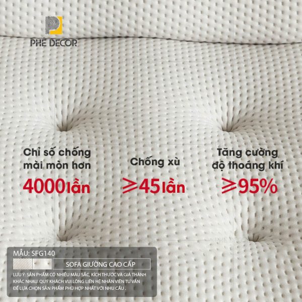 Sofa Giường Tự Động Medousa SFG140 - Ảnh 8