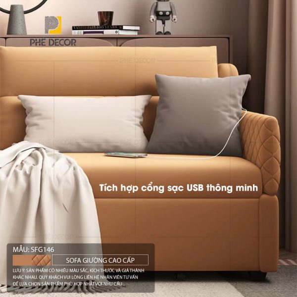 Sofa giường kéo Ehno SFG146 - Ảnh 7