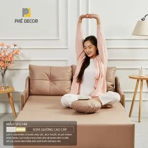 Bạn có thể trải nghiệm trực tiếp các mẫu đa năng như Fremont SFG149 với hộc chứa đồ lớn