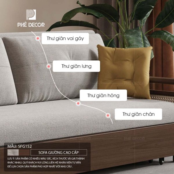 Sofa giường kéo SFG152 - Ảnh 11