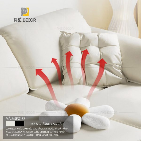 Sofa Giường Tự Động Elizabeth SFG153 - Ảnh 11