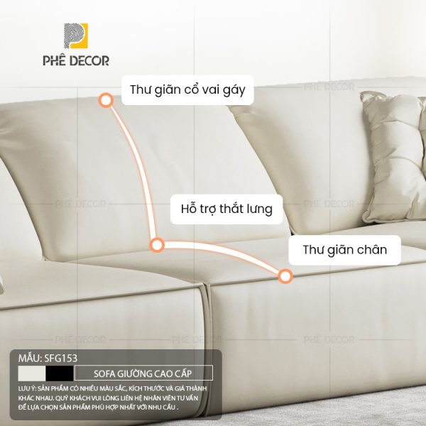 Sofa Giường Tự Động Elizabeth SFG153 - Ảnh 14